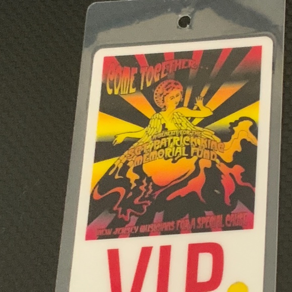 RARE Springsteen, Bon Jovi Red Bank Concert VIP Backstage Pass collectible - Picture 1 of 1